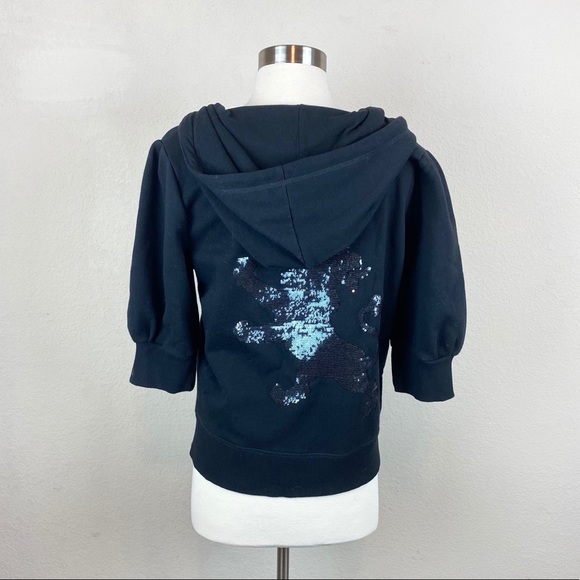 Express Jacket NWT Sequin Zip - Picture 8 of 16